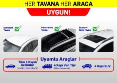 Araç Üstü Tavan Çantası Port bagaj 350 Litre