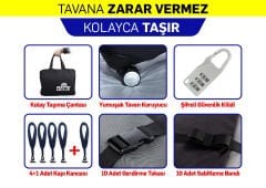 Araç Üstü Tavan Çantası Port bagaj 350 Litre